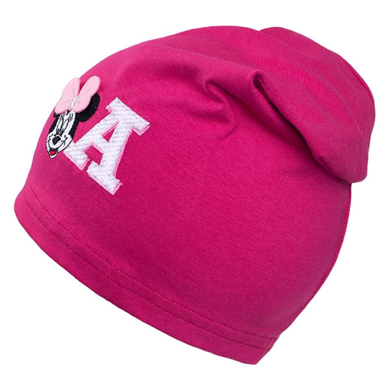 Jesenná detská čiapočka New Baby Minnie ružová 110 (4-5r) 1