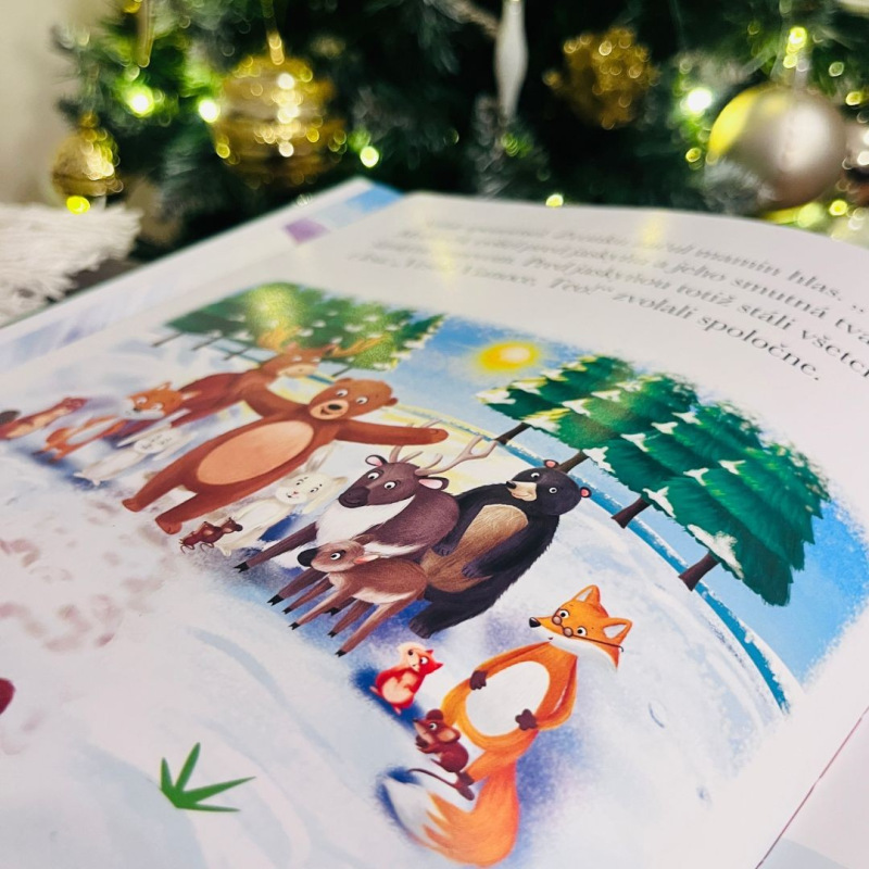 O medvedíkovi Teovi a vianočnej radosti 2