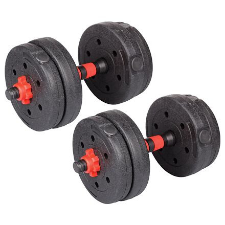 Merco Power Set 10 nakladacie činky 10 kg 1