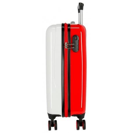 JOUMMA BAGS Luxusný ABS cestovný kufor DISNEY CARS Good Mood, 55x38x20cm, 34L, 4641463