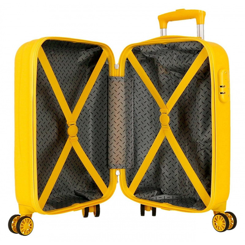 Luxusný detský ABS cestovný kufor MICKEY MOUSE 3D Ochre, 50x33x20cm, 28L, 2921322 4