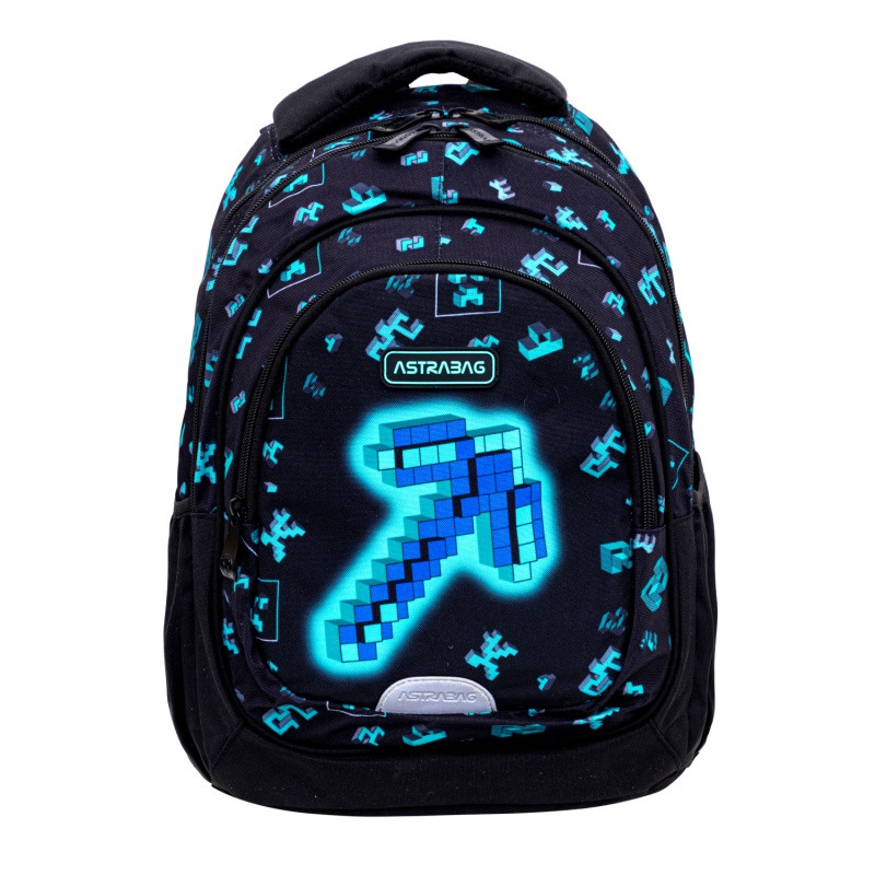 Školský batoh pre prvý stupeň AstraBAG DARK PIXEL, AB330, 502025014 7