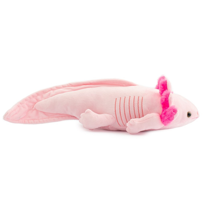 Plyšový axolotl Baby Mix 45 cm ružový 2