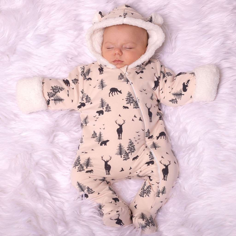 Zimný dojčenský overal Nicol Bambi 80 (9-12m) 1