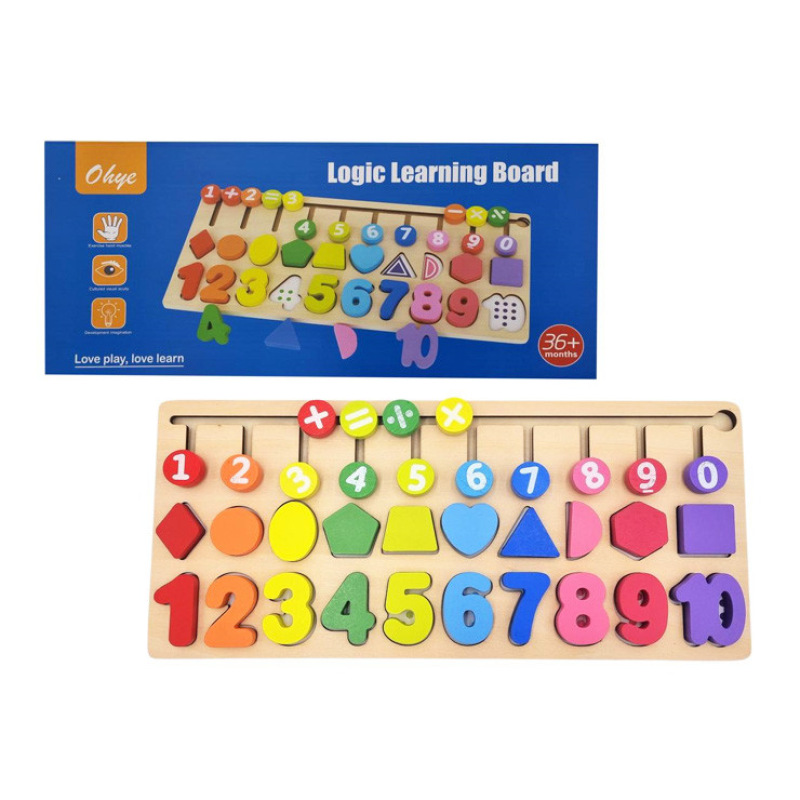 Drevená logická hra