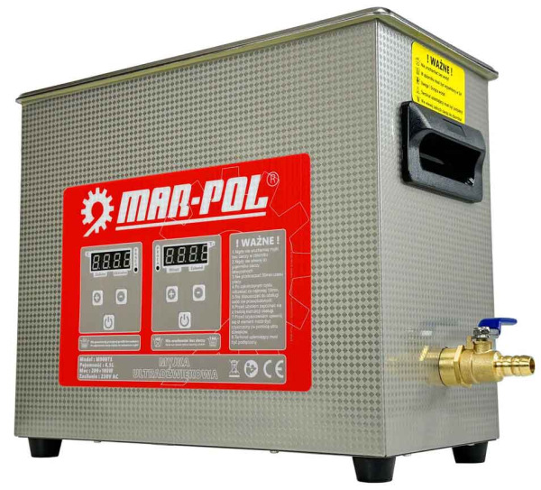 Ultrazvuková umývačka 6,5 litrová, MAR-POL 2