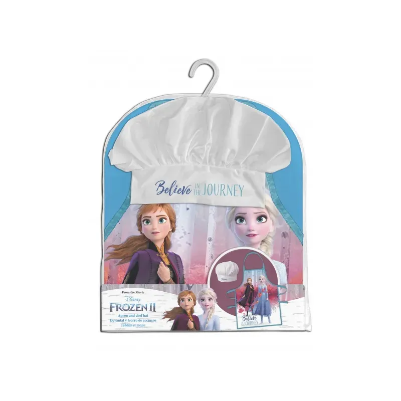 KIDS LICENSING Detský kuchársky set (čiapka a zástera) DISNEY FROZEN, WD21501DT