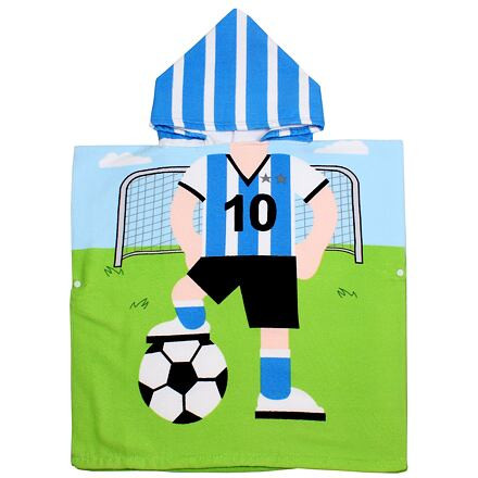 Football detské plážové pončo