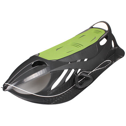 Neon Grip plastové sánky čierna-limetková