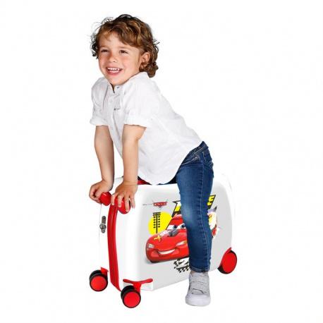JOUMMA BAGS Detský cestovný kufor na kolieskach / odrážadlo DISNEY CARS Joy, 2399863