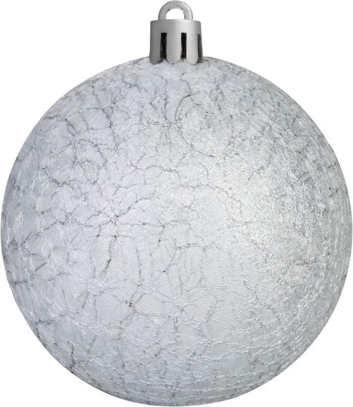 Gule MagicHome Vianoce, 6 ks, šedé, na vianočný stromček, 8 cm 1