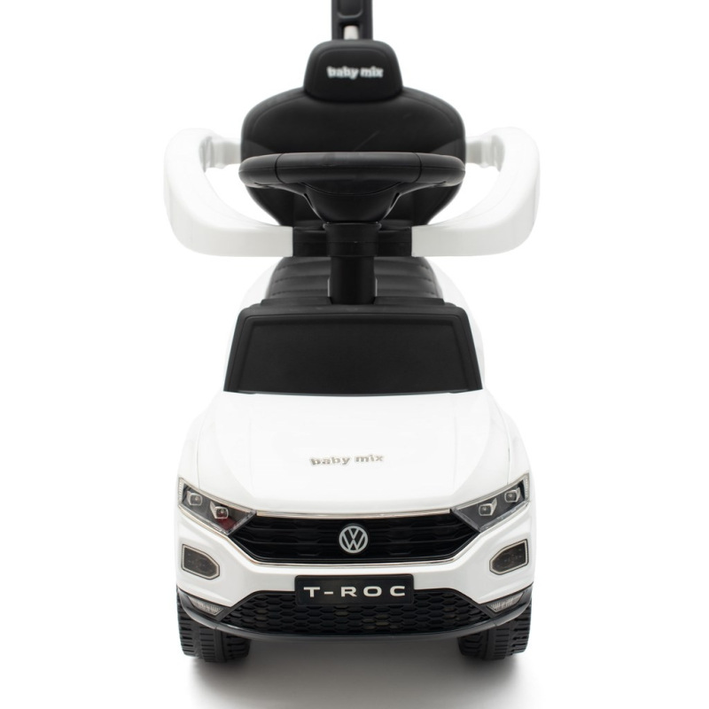Detské odrážadlo s vodiacou tyčou Baby Mix VOLKSWAGEN T-ROC biele 2