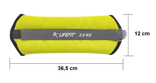 ZATAZ RUKY-NOHY,neopren,2x2,0kg,sv.zel 1