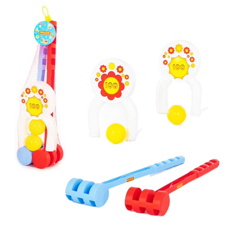 Súprava kroket v sieťke