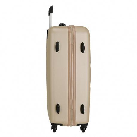 JOUMMA BAGS ABS Cestovný kufor ROLL ROAD FLEX Champagne, 65x46x23cm, 56L, 5849269 (medium)