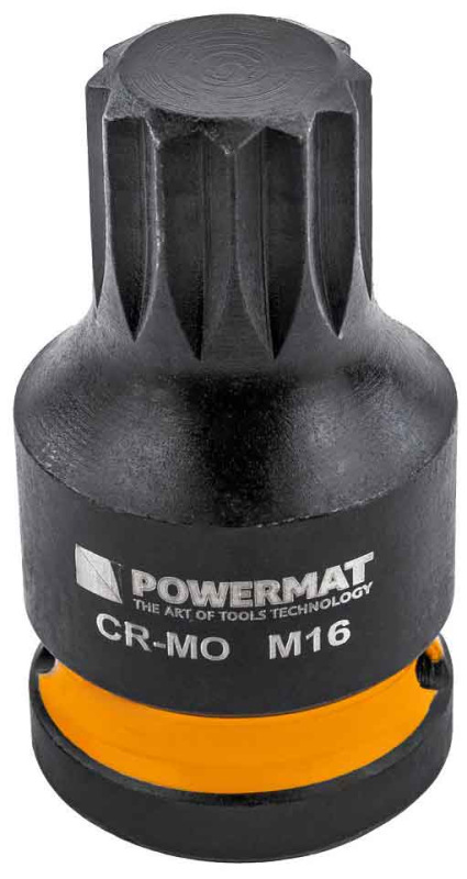 Sada krátkých a dlhých úderových hlavíc M14, M16, M18, 6-dielna, POWERMAT 3