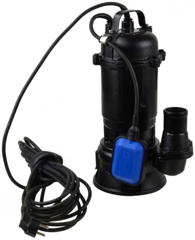 Čerpadlo kalové s plavákom 230 V/50 Hz, 17000 l/h, 550 W, dĺžka kábla 8 m, hrdlo 2", GEKO