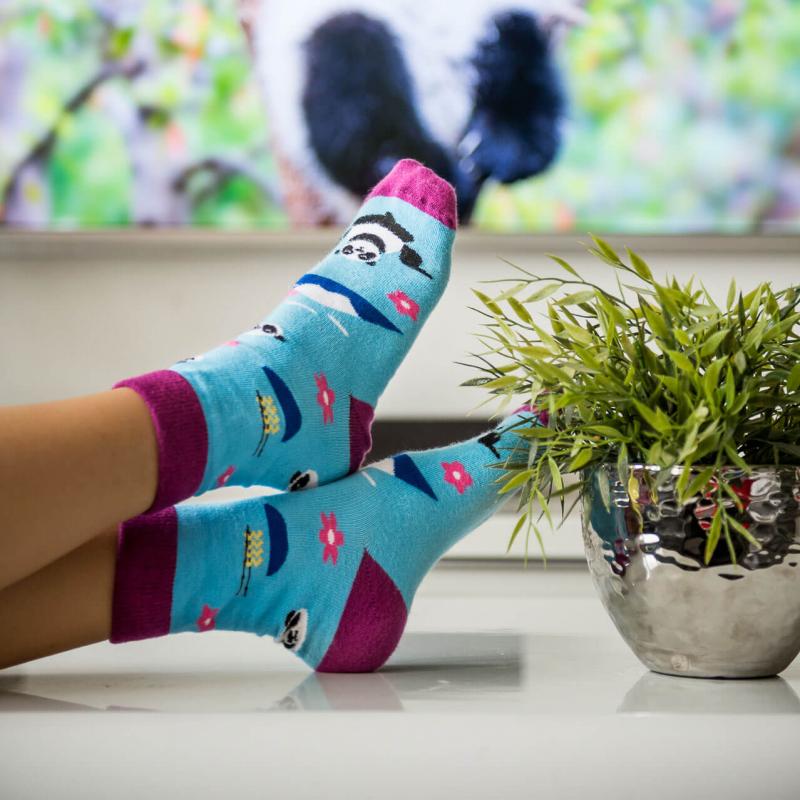 Hesty Socks Veselé ponožky Panda 39-42
