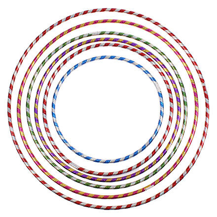 Hula Hoop Stripe gymnastická obruč 1