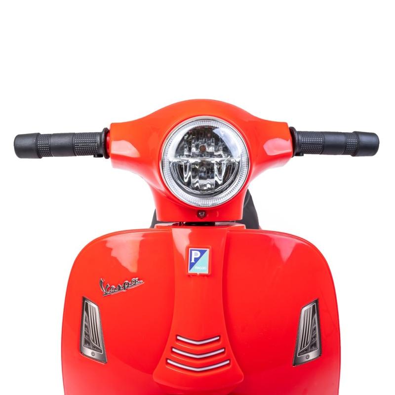 Detská elektrická motorka Baby Mix Vespa červená