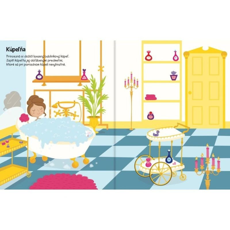 555 samolepiek - Princeznin palác 1