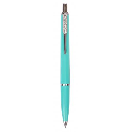 ASTRA ZENITH 7 Pastel, Guľôčkové pero 0,8mm, modré, ergonomické, stojan, 4072010