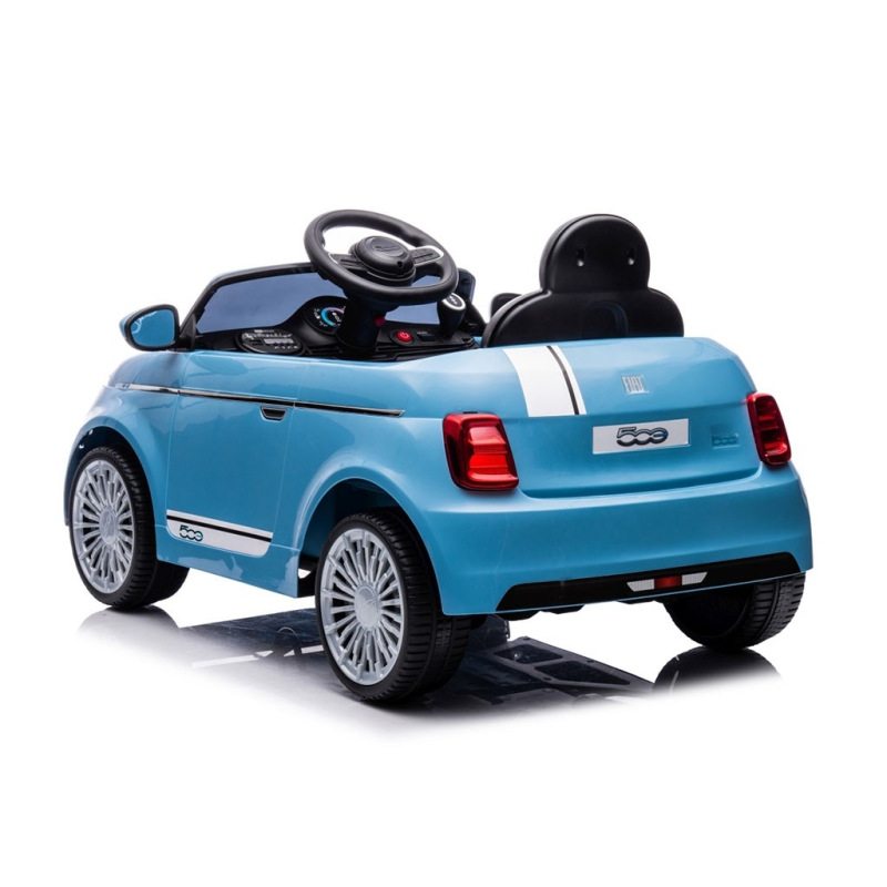 Elektrické autíčko Milly Mally Fiat 500e modré 5
