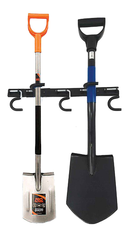 Držiak záhradného náradia, kovový, 5 hákov, XL-TOOLS