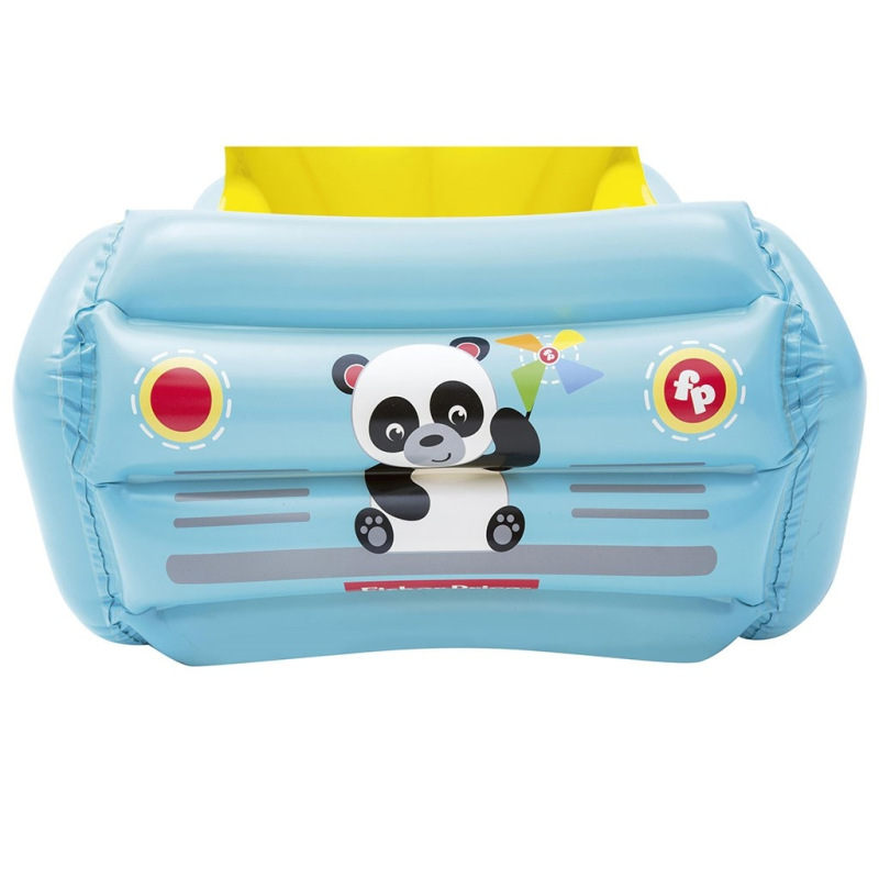 Detské nafukovacie autíčko Fisher-Price s loptičkami 119x79x51 cm 2