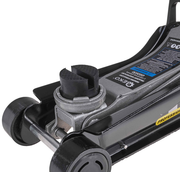 Zdvihák hydraulický pojazdný nízky 2.500 kg, 85-380 mm, kufrík, GEKO 7