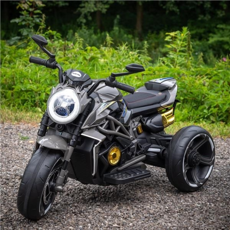 Detská elektrická motorka Baby Mix Calabre čierna 1