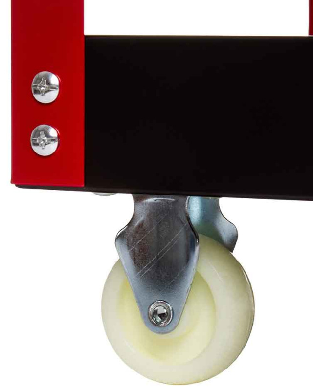 Vozík na náradie s 3 policami na kolieskach a s brzdou, MAR-POL 8