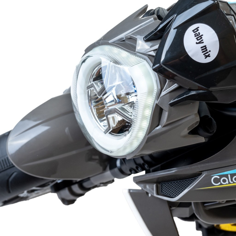 Detská elektrická motorka Baby Mix Calabre čierna 5