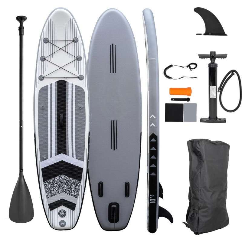 Allround Stand Up Paddle Board sivá