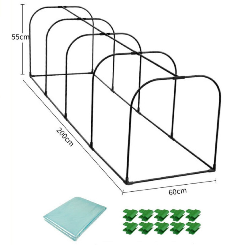 Plant Shed 6C konštrukcia na ochranu rastlín 200 x 60 x 55 cm 1
