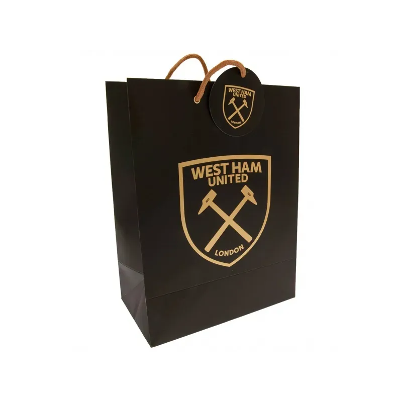 FOREVER COLLECTIBLES Darčeková taška WEST HAM UNITED F.C. Gift Bag, 33x24cm