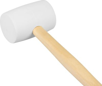 Kladivo Strend Pro HM221 900 g, gumené, WhiteHead, drevená rúčka, dĺžka násady 355mm 2
