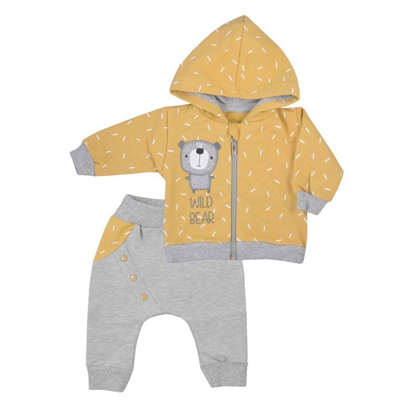 Dojčenské tepláčky a mikinka s kapucňou Koala Wild Bear 80 (9-12m)