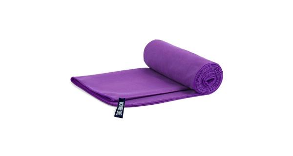 Merco Microfibre rýchloschnúci uterák 76 x 152 cm svetlo fialová