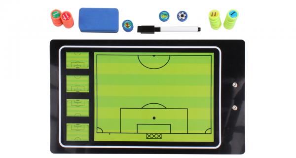 Merco Fotbal 64 magnetická trénerská tabuľa, s klipom