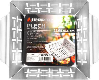Plech Strend Pro Grill, na grilovanie, nerez, 22x18x5,5 cm 4
