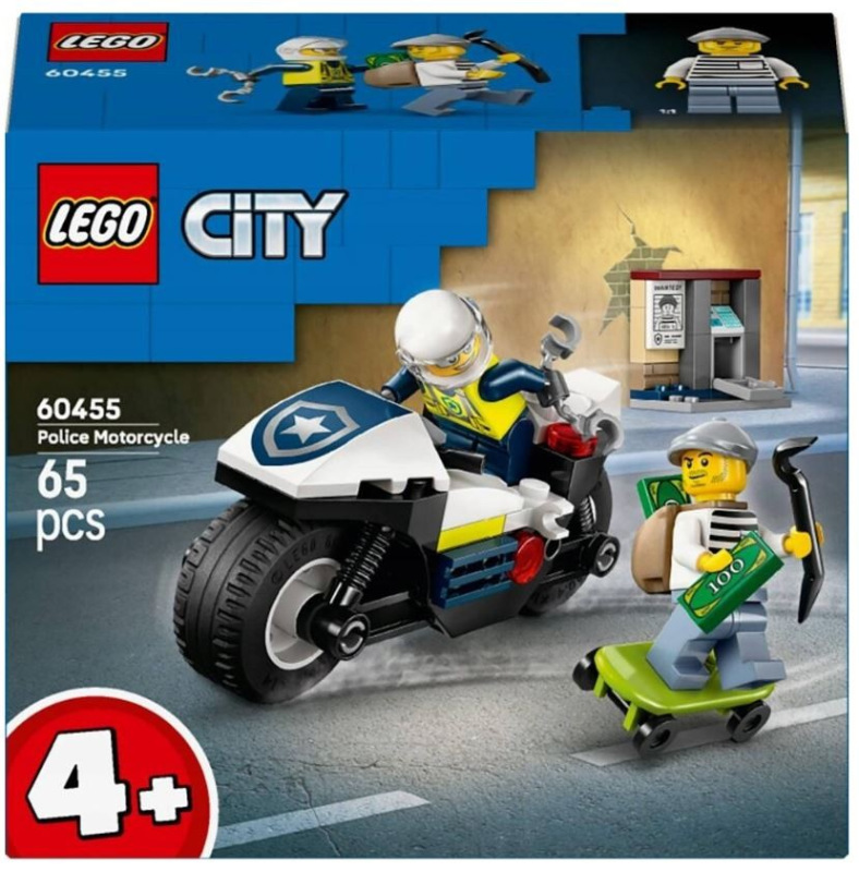 LEGO City Naháňačka na policajnej motorke 1