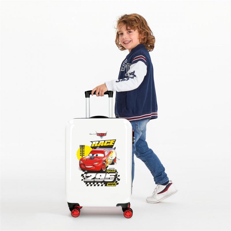 JOUMMA BAGS Luxusný ABS cestovný kufor DISNEY CARS Joy, 55x38x20cm, 34L, 2391463