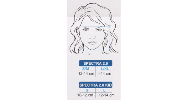Aqua-Speed Spectra 2.0 KID potápačská maska tyrkysová, veľ. L