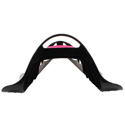 Neon Grip plastové sánky čierna-ružová 3