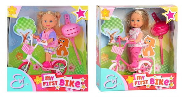 Evička s bicyklom - 2 druhy 3