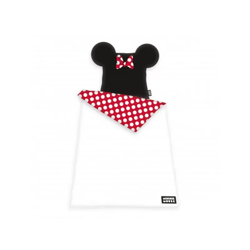 HERDING Luxusné 3D obojstranné bavlnené obliečky MINNIE MOUSE, 140/200+70/90