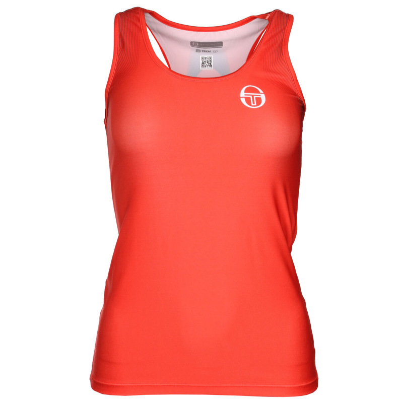 Wave Tank Top dámske tielko oranžová