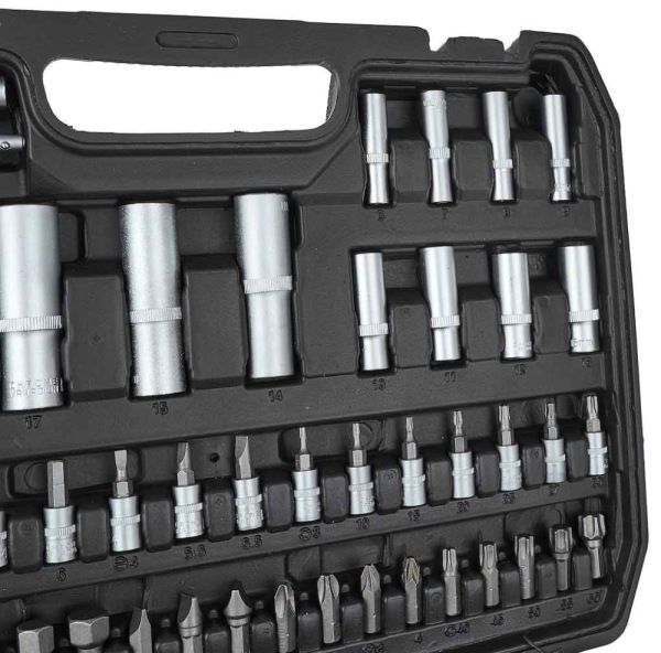 Gola sada 1/4" a 1/2", 108-dielna v plastovom kufri, KELTIN 1