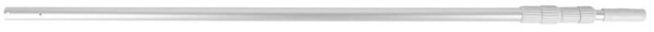Tyč Strend Pro Pool TS08312 teleskopická násada pre sieťku do bazénu, 120-360cm, 0,8 mm, strieborná 1